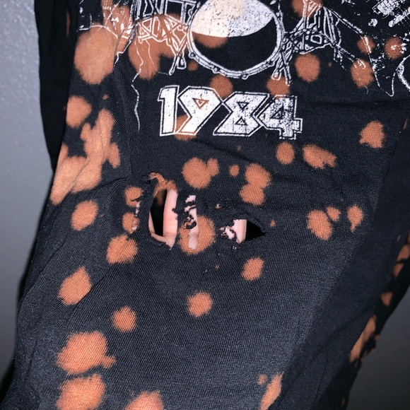 Vintage looking long t-shirt - Picture 2 of 4